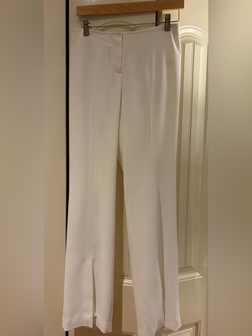 Trina Turk White Wide-Leg Women’s Trousers
